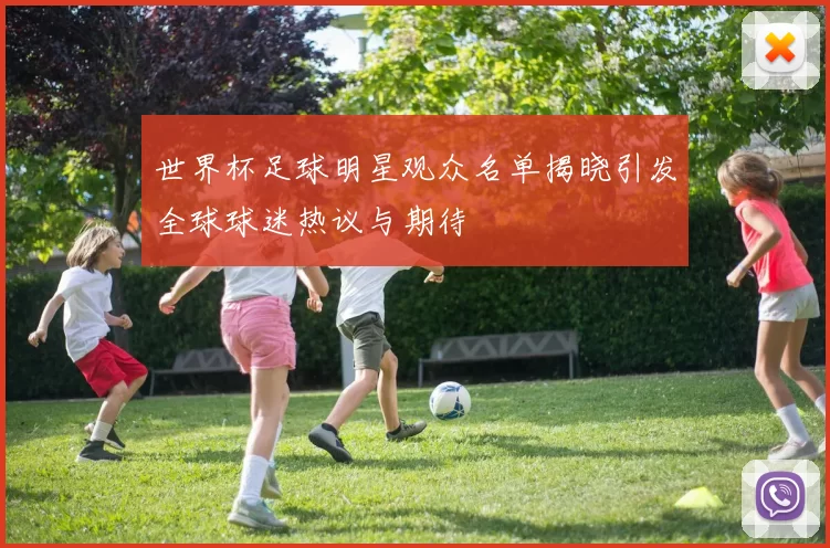 世界杯足球明星观众名单揭晓引发全球球迷热议与期待