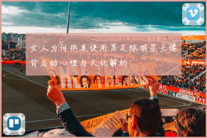 女人为何热衷使用男足球明星头像背后的心理与文化解析